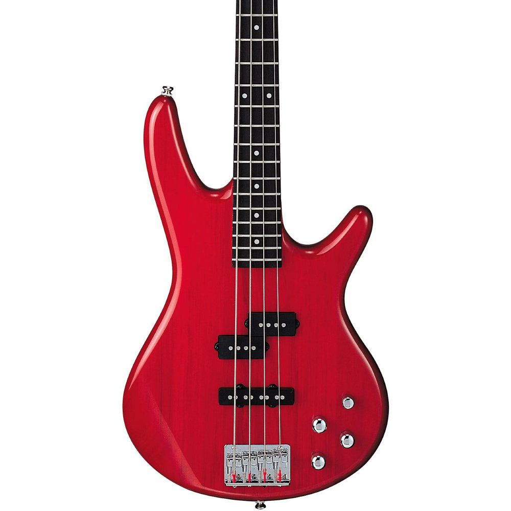 Ibanez Gio GSR200 TR 4 Sting Bass Guitar - Transparent Red thumbnail 2
