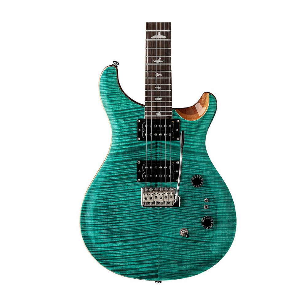 PRS SE Custom 24 C844TU Electric Guitar - Turquoise - Includes PRS Gig Bag thumbnail 2