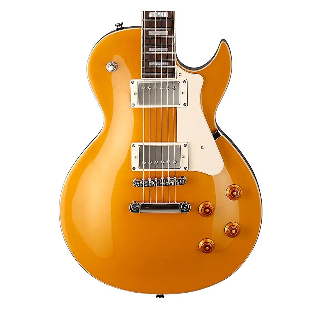 Cort CR200 GT Classic Rock Series - Gold Top Electric Guitar thumbnail 2