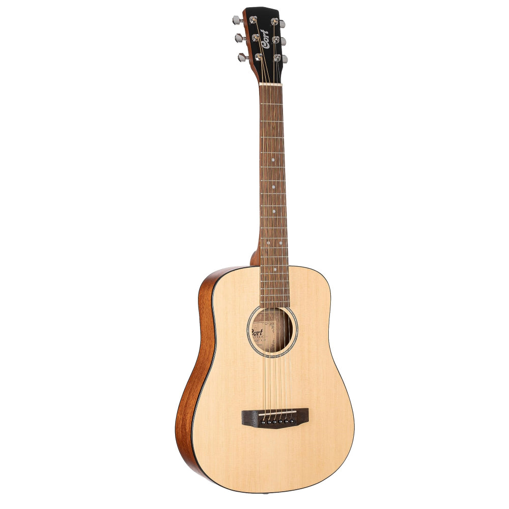 Cort AD MINI-OP 3/4 Size 34" Inch Mini Body Acoustic Dreadnought Guitar - includes gig bag thumbnail 2