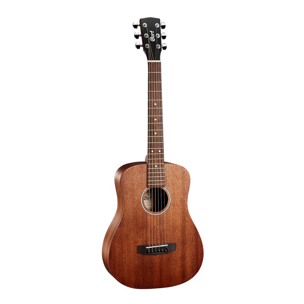 Cort AD MINI M-OP 3/4 Size 34" Inch Mini Body Acoustic Dreadnought Guitar - includes gig bag thumbnail 2