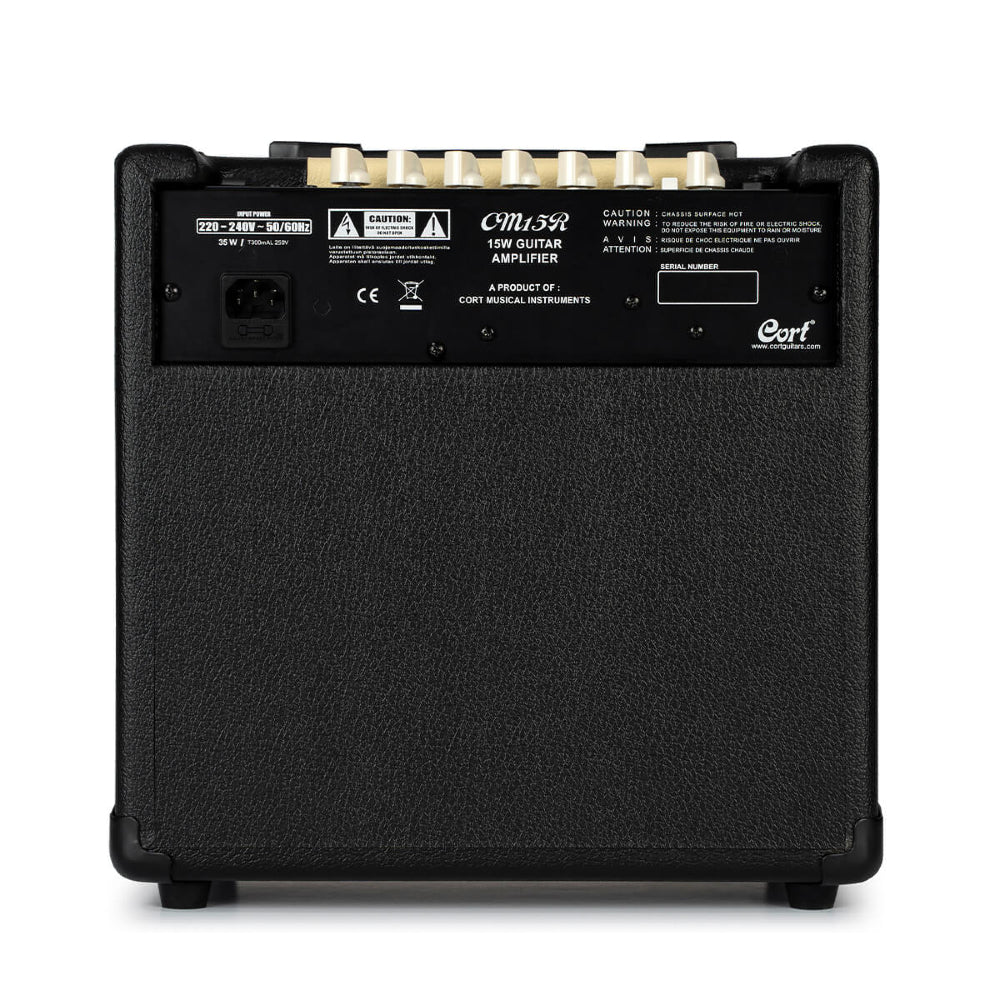 Cort CM15R-BK (Black) Electric Guitar Amplifier With Reverb 15W thumbnail 2