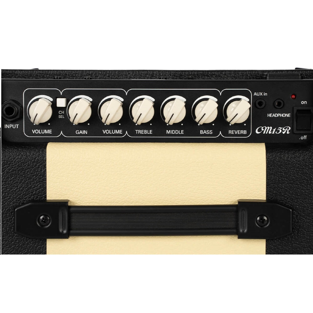 Cort CM15R-BK (Black) Electric Guitar Amplifier With Reverb 15W thumbnail 3