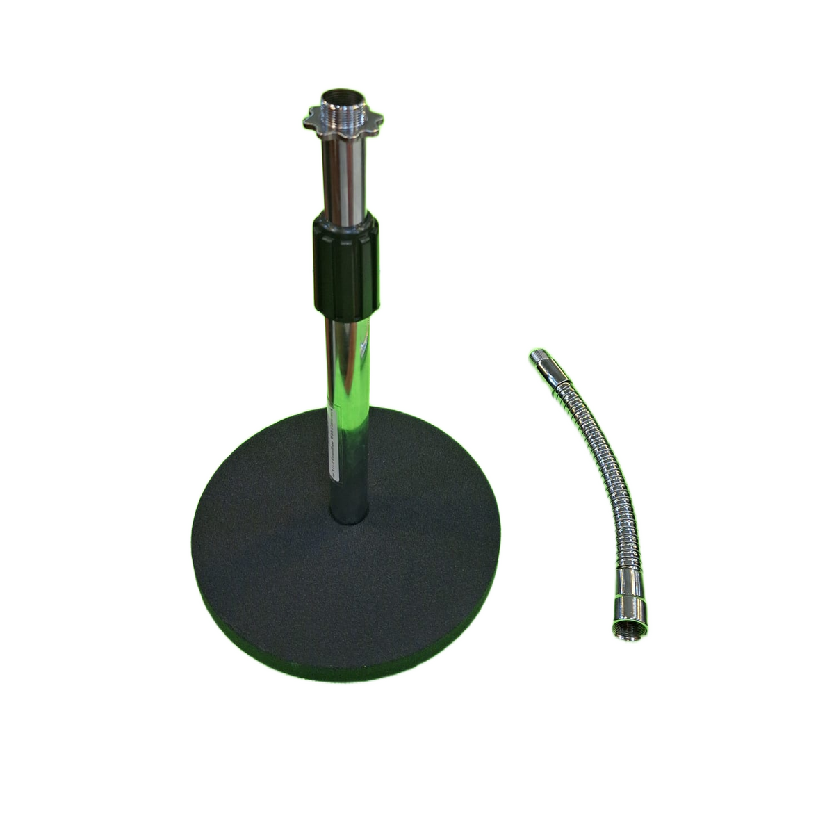 Maxtone AD-1 Desk Table Stand Round Base With 8 Inch Gooseneck image 1