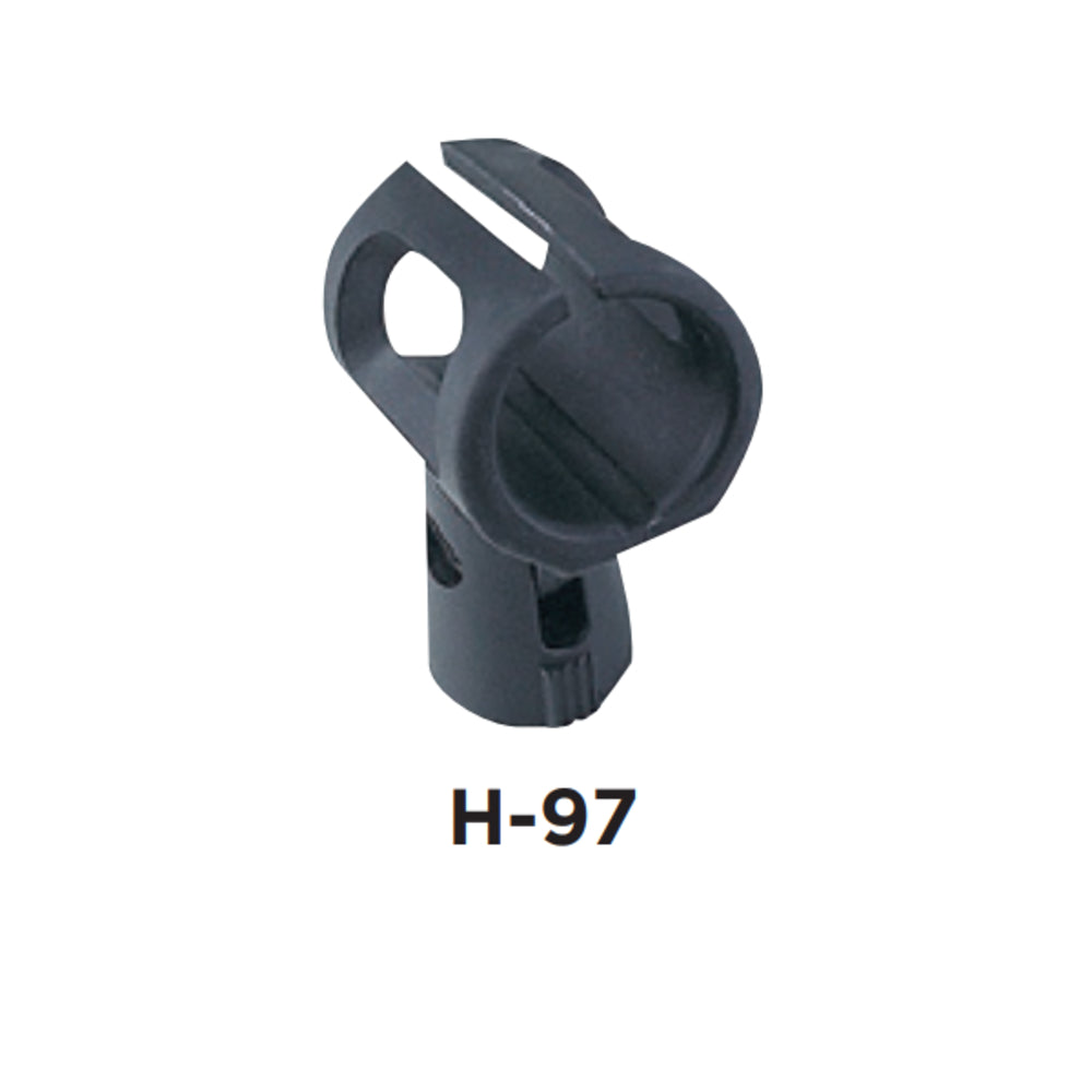 Maxtone H-97 5/8" - 27 Brass Thread Universal Wireless Microphone Holder image 1
