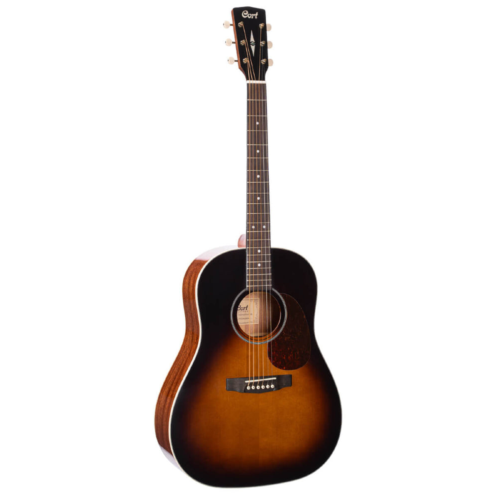 Cort Earth100SSF-SB 41" Inch Dreadnought Slope Shoulder body Acoustic - Electro Guitar - Sunburst image 1
