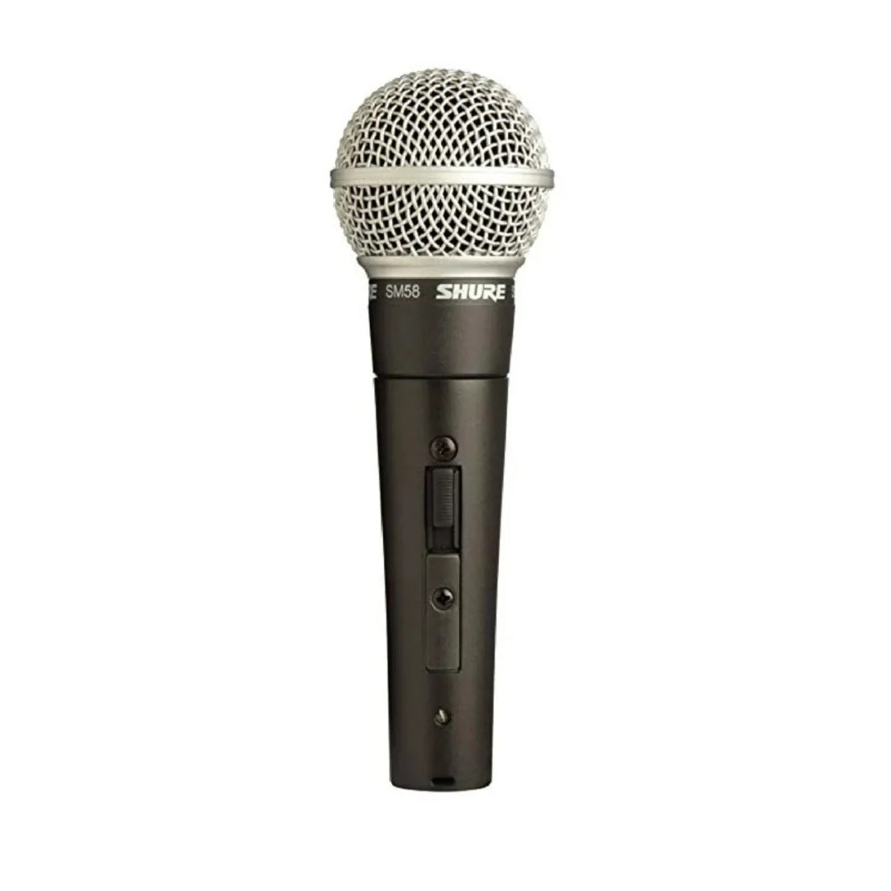Shure SM58S Cardioid Dynamic Vocal Microphone with On/Off Switch - Note: Microphone Cable Sold Separately thumbnail 2