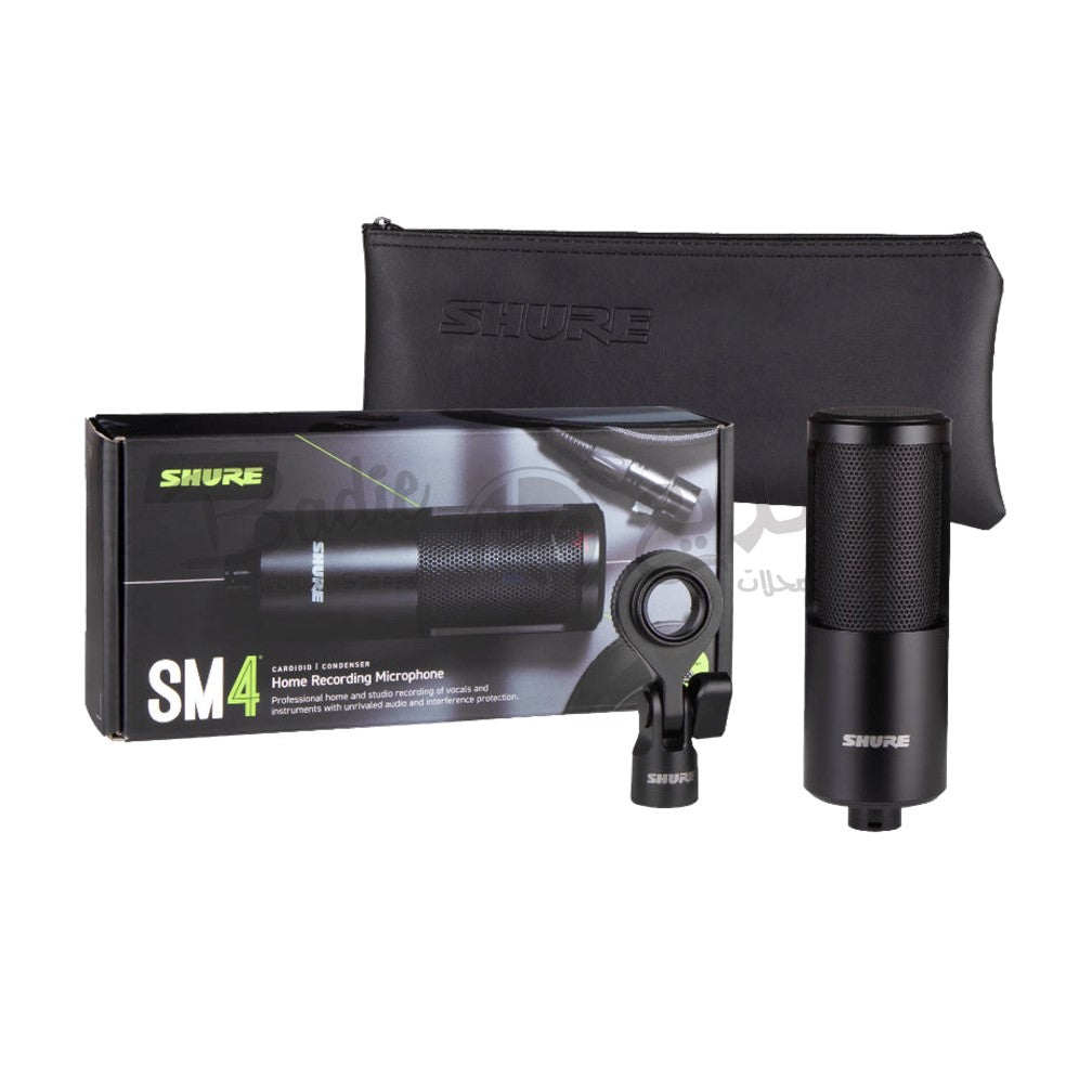 Shure SM4 Dual-diaphragm Condenser Home Recording Microphone - Note: Microphone Cable Sold Separately image 1