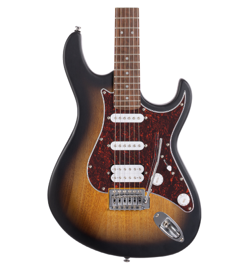 Cort G110-OPSB Electric Guitar Open Pore Sunburst thumbnail 2