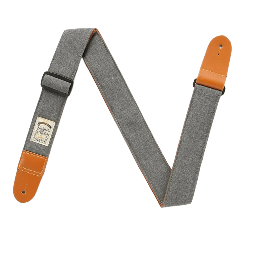 Ibanez DCS50D-CGY Designer Collection Guitar Strap - Charcoal Gray image 1