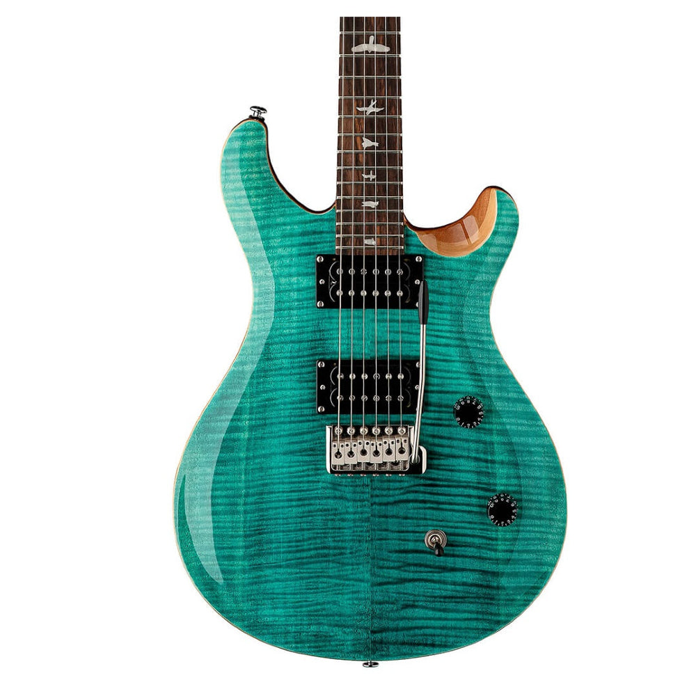 PRS SE CE 24 CE44 TU Electric Guitar Turquoise Finish - Includes PRS Gig Bag thumbnail 2