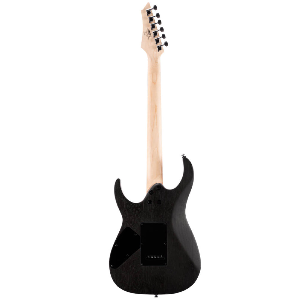 Cort X100 Open Pore Electric Guitar in Open Pore Black thumbnail 2