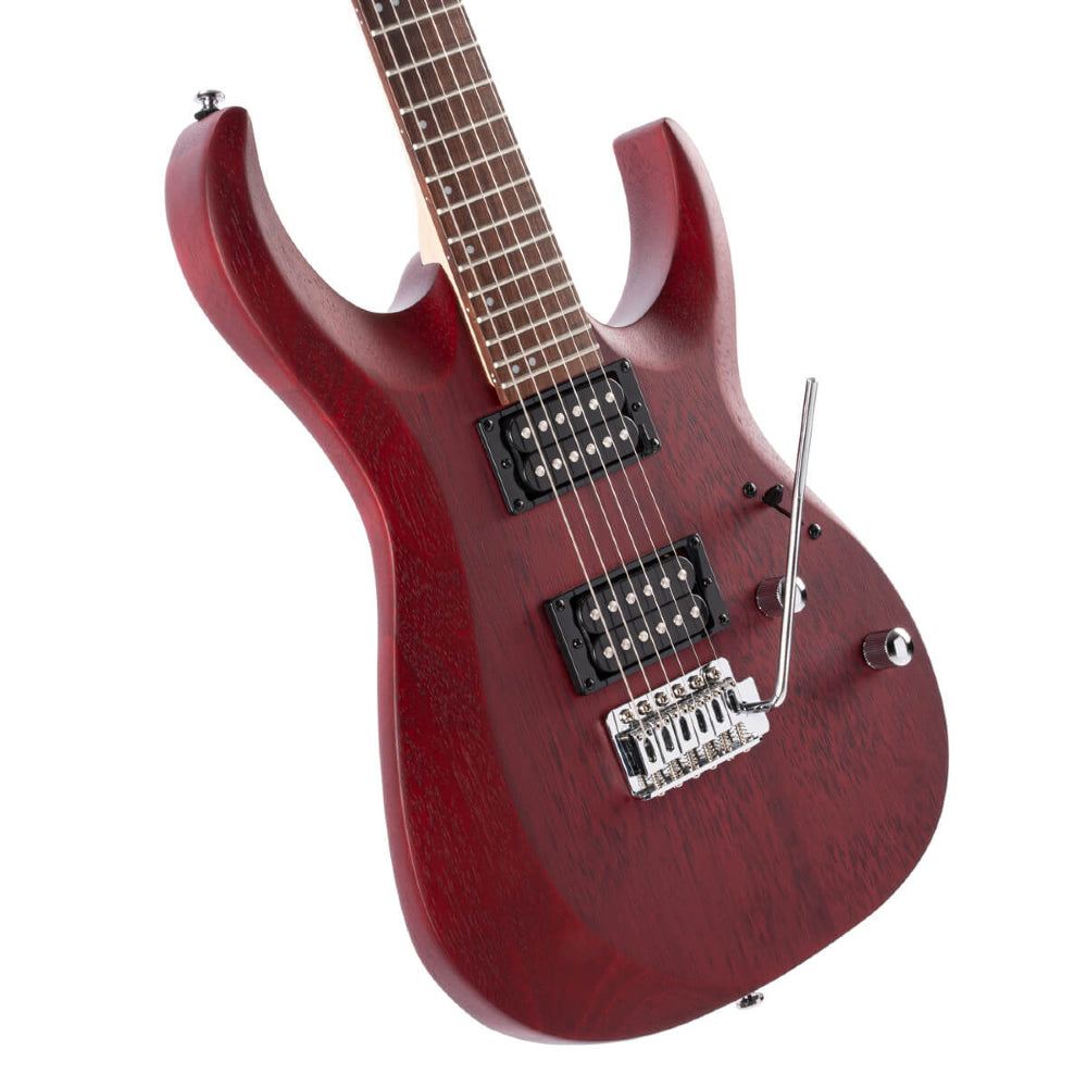 Cort X100 Open Pore Electric Guitar in Black Cherry thumbnail 2