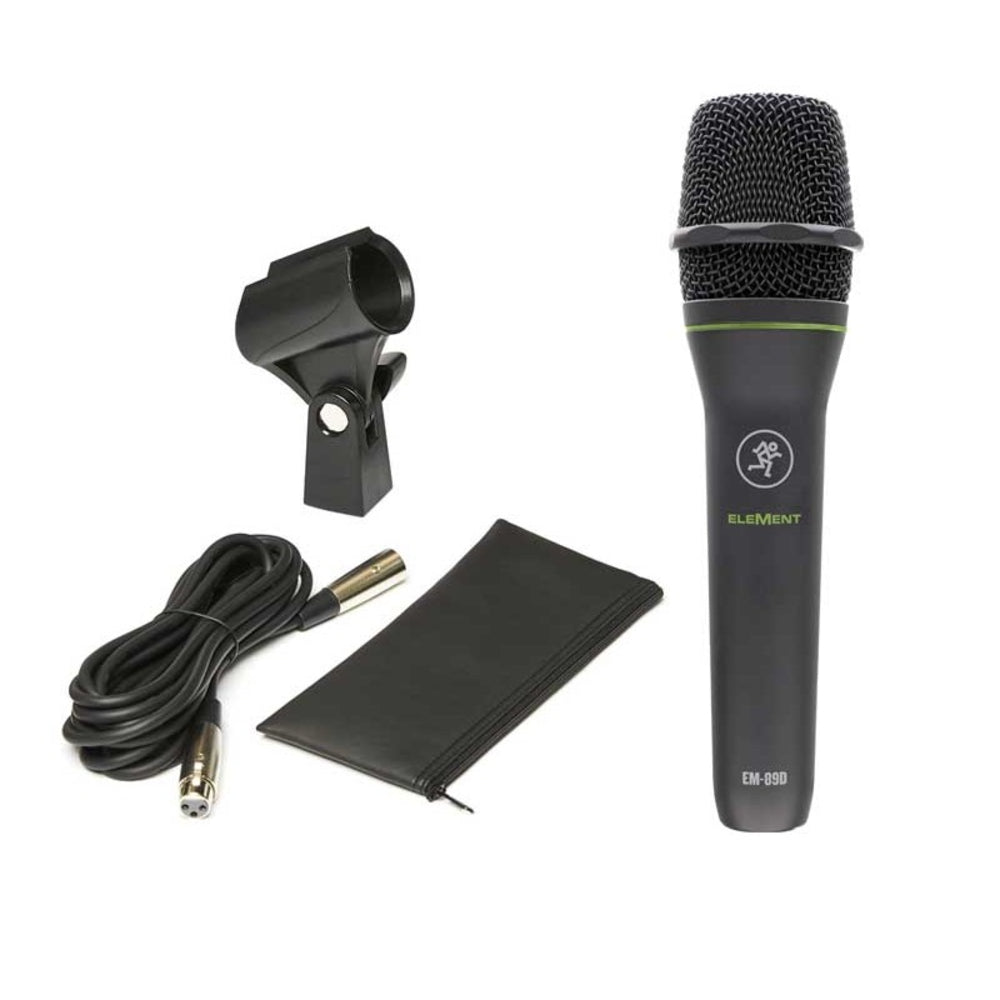 Mackie EM-89D Cardioid Dynamic Vocal Microphone With Cable thumbnail 2
