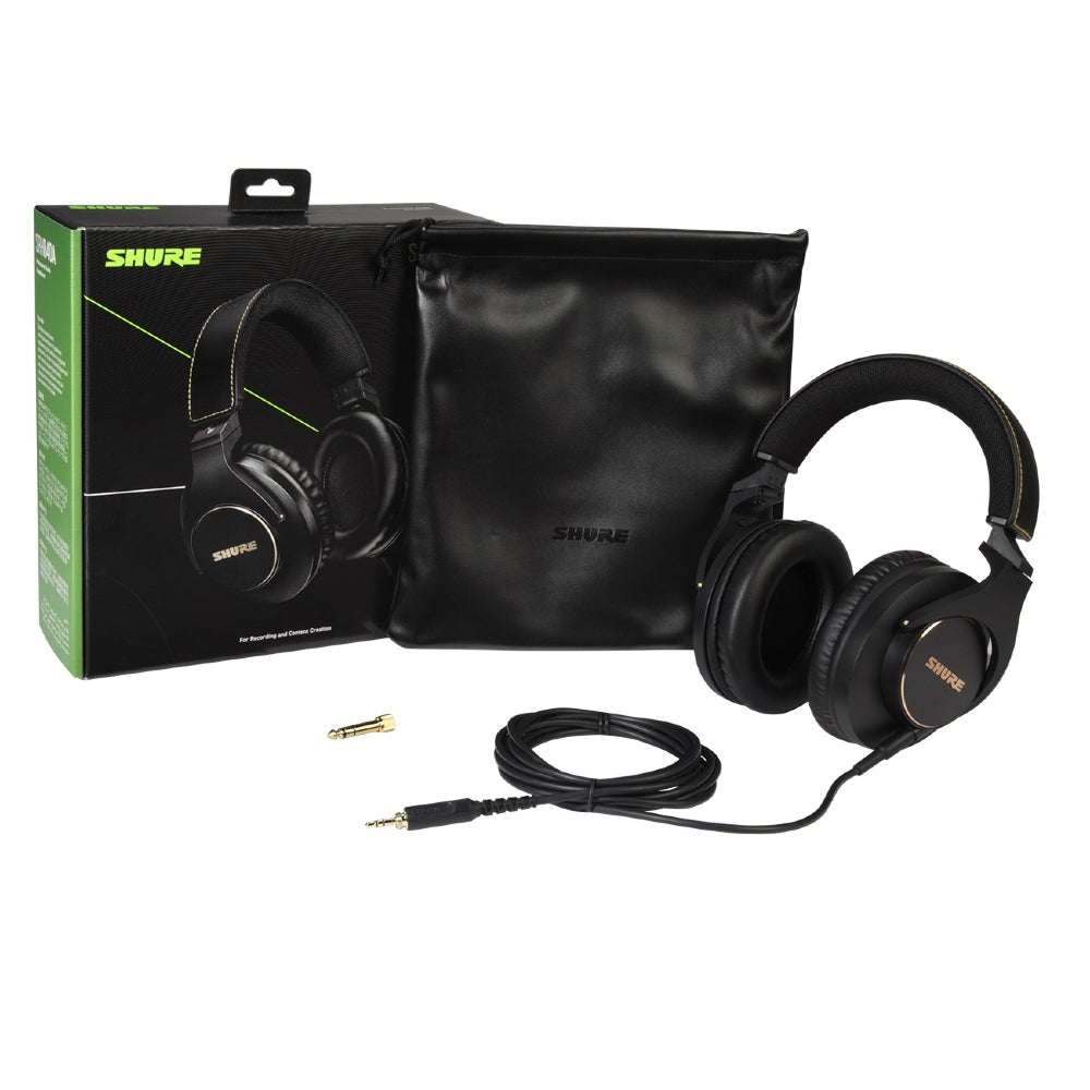 Shure SRH840A Closed-Back Over-Ear Professional Monitoring Headphones thumbnail 2