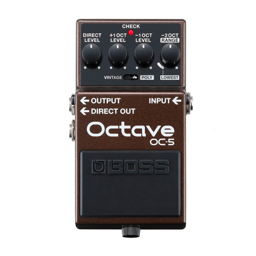 Boss OC-5 Polyphonic Guitar/Bass Octave Pedal image 1