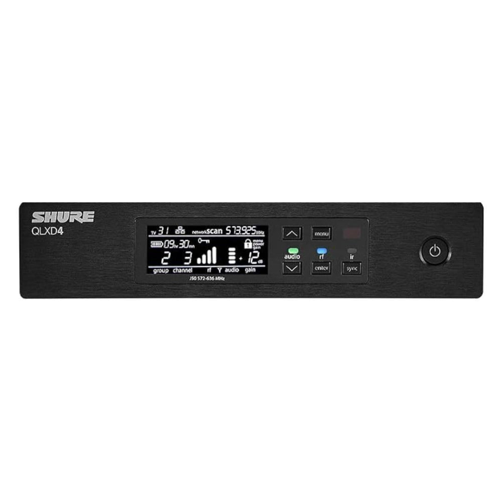 Shure QLXD24/B58 Digital Wireless Handheld Microphone System with Beta 58A Capsule - K51 (606-670 MHz) thumbnail 3