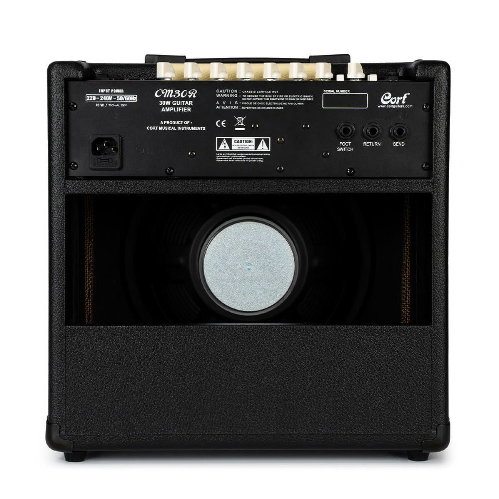 Cort CM30R-BK (Black ) Electric Guitar Amplifier With Reverb 30W thumbnail 2