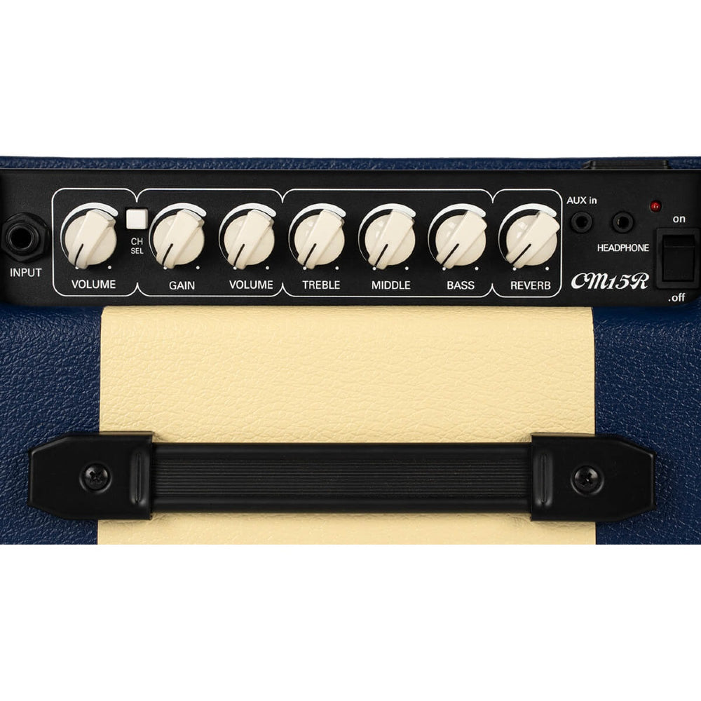 Cort CM15R-DB (Dark Blue) Electric Guitar Amplifier With Reverb 15W thumbnail 3