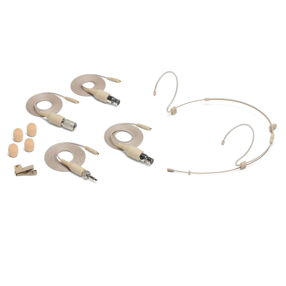Samson DE50x Omnidirectional Micro-Miniature Headset Microphone for Wireless Transmitters (Beige) thumbnail 2