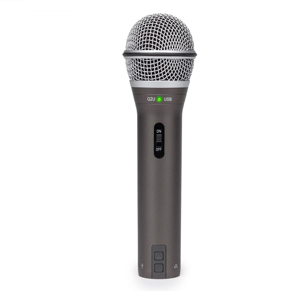 Samson Q2U Recording and Podcasting Pack USB/XLR Dynamic Microphone with Accessories thumbnail 2