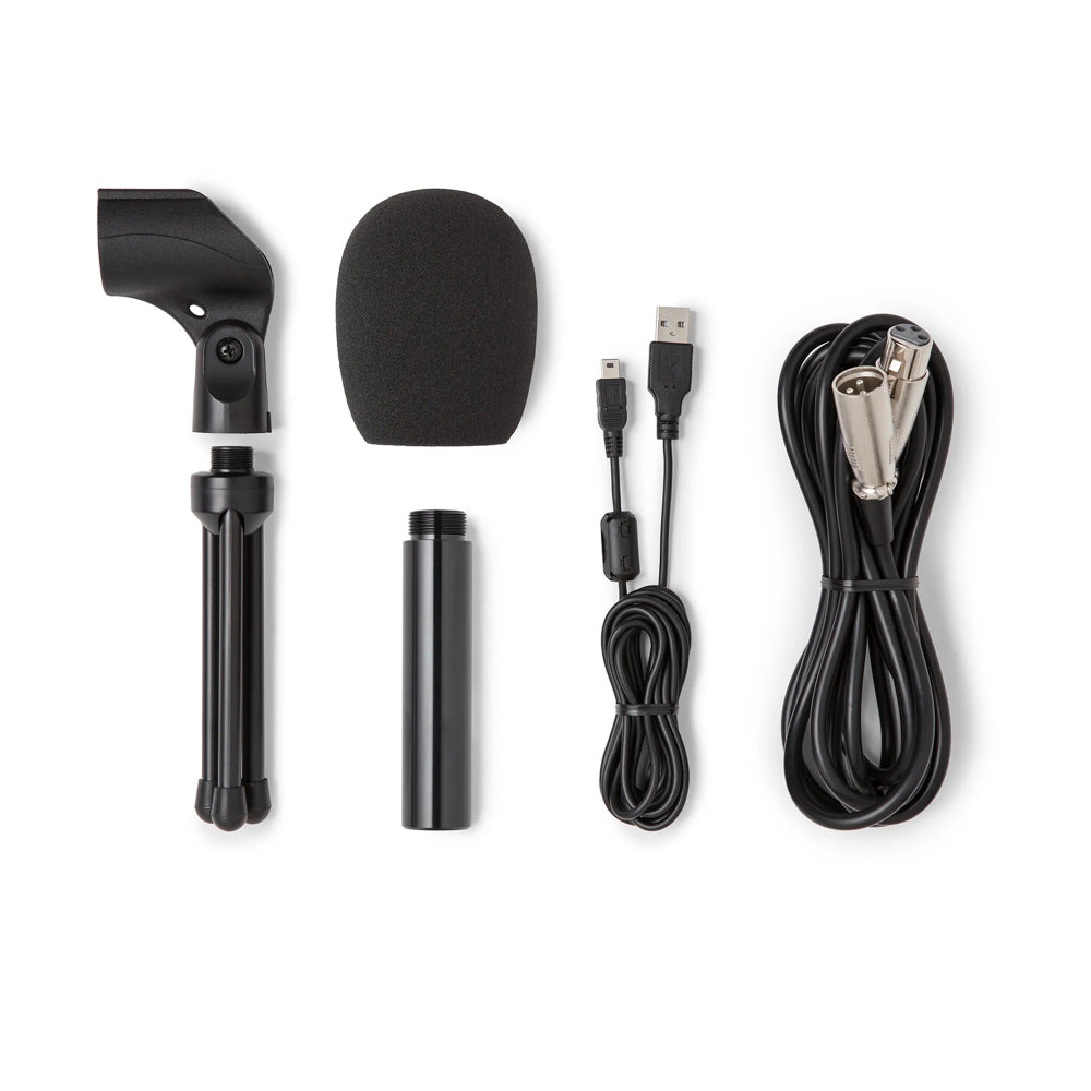 Samson Q2U Recording and Podcasting Pack USB/XLR Dynamic Microphone with Accessories thumbnail 4