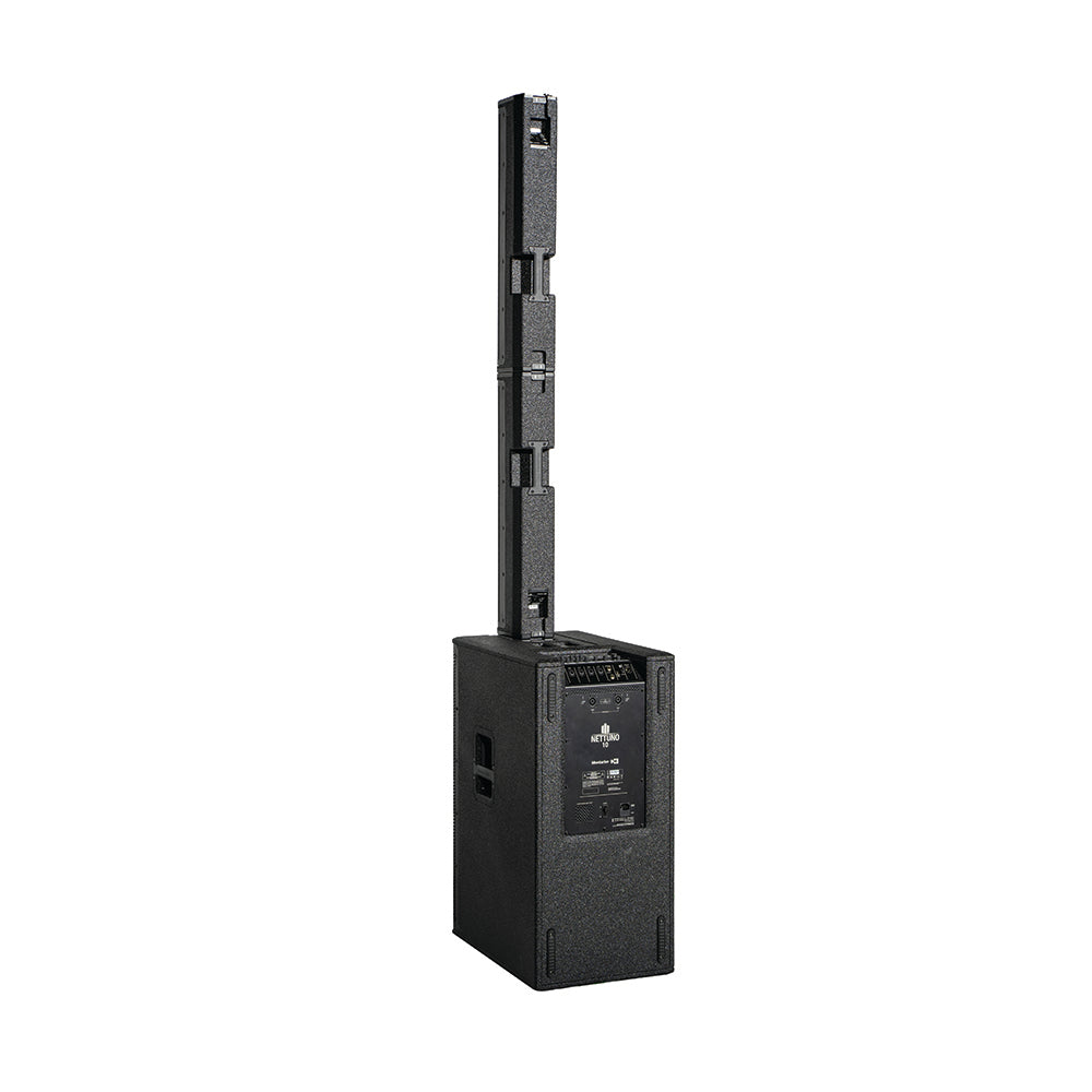 Montarbo Nettuno 10 - Complete PA System 2 passive tops and an active subwoofer 1000 W / Peak 2000 W thumbnail 2