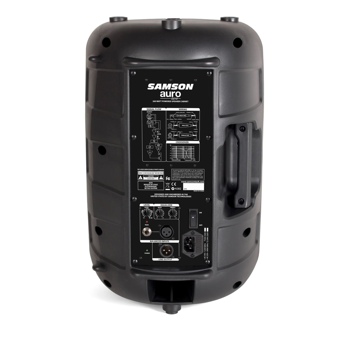 Samson Auro D210 10" 200W Active Loudspeaker thumbnail 2
