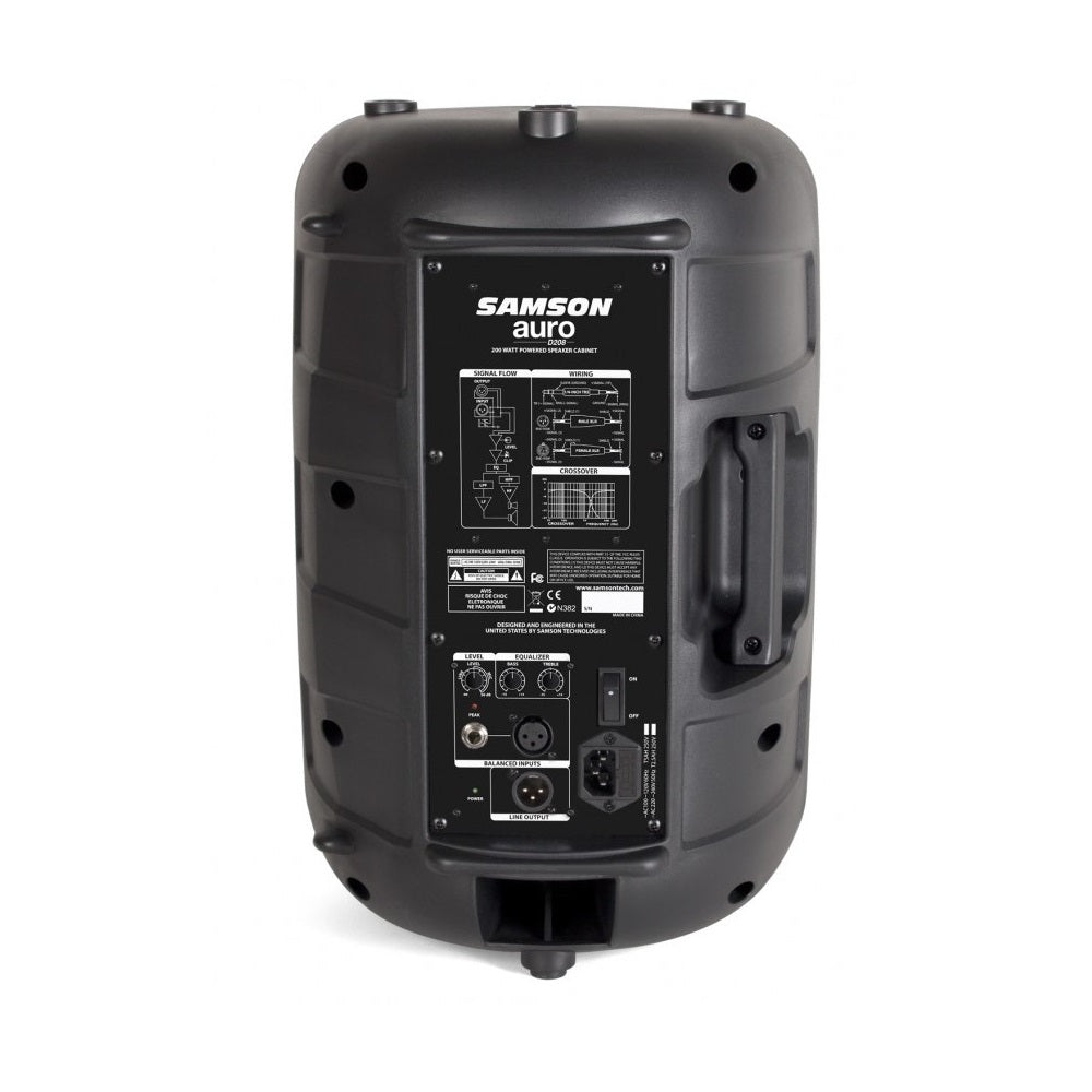Samson Auro D208 8" 200W Active Loudspeaker thumbnail 2