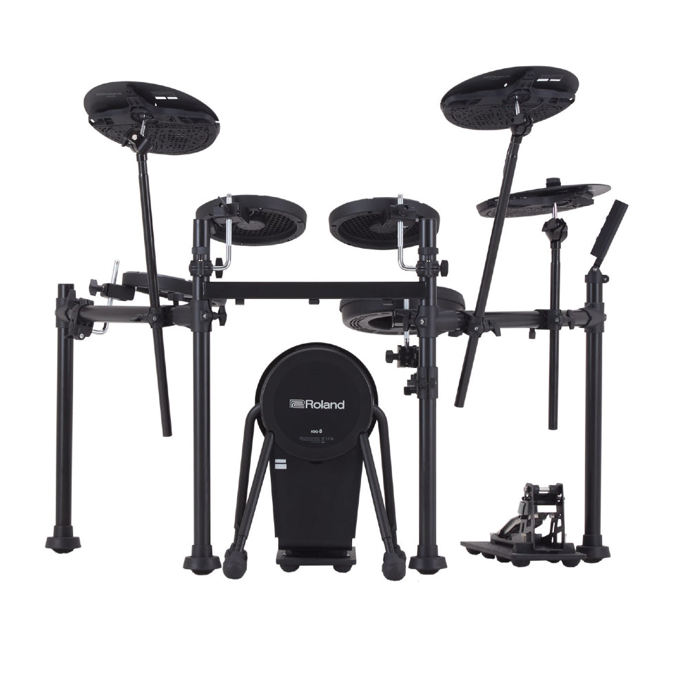 Roland V-Drums VQD106Set Quiet Design Electronic Drum Set - Kick Pedal Sold Separately thumbnail 2