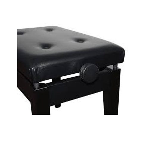 Pearl River S480BZ-BL Fully Cushioned Seat Piano Bench, Adjustable thumbnail 2