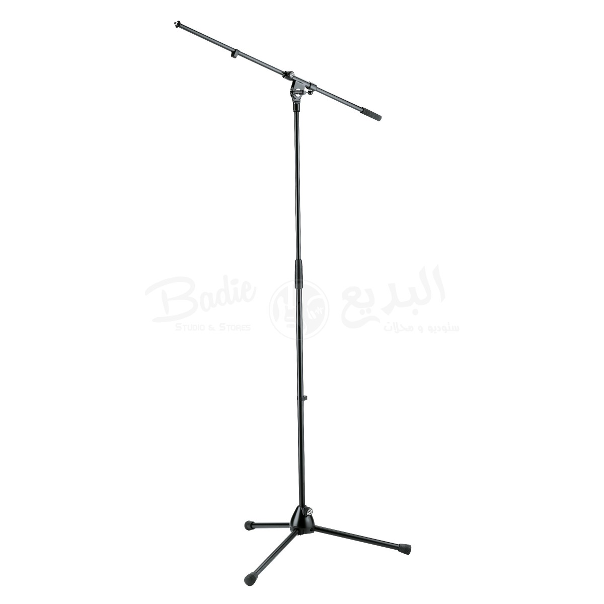 Konig & Meyer 21020-300-55 Tripod Microphone Boom Stand - Black image 1