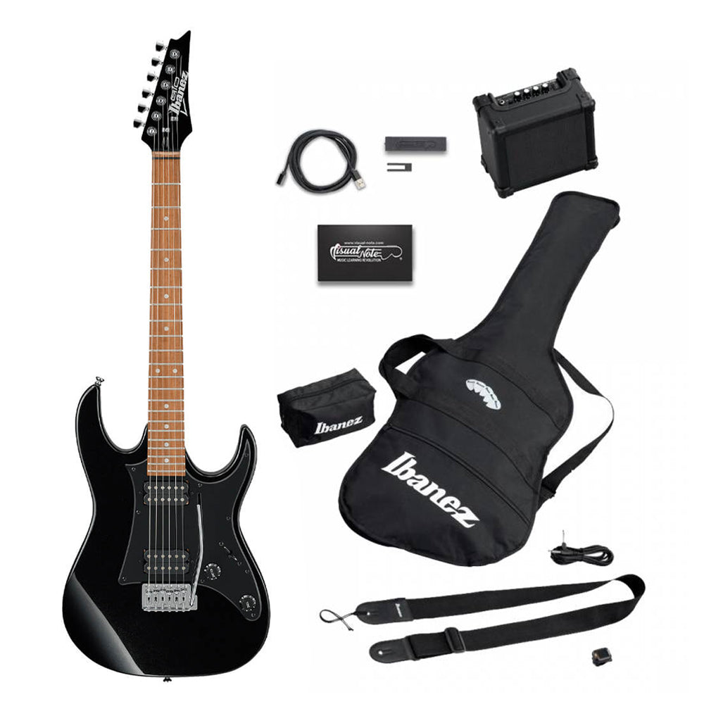 Ibanez Gio Series IJRX20U-BKN Jumpstart Electric Guitar Starter Pack - Black Night thumbnail 2