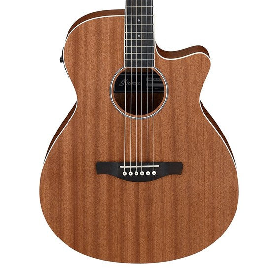 Ibanez AEG7MH-OPN 40" Inch AEG body Acoustic-Electric Guitar - Open Pore Natural thumbnail 2