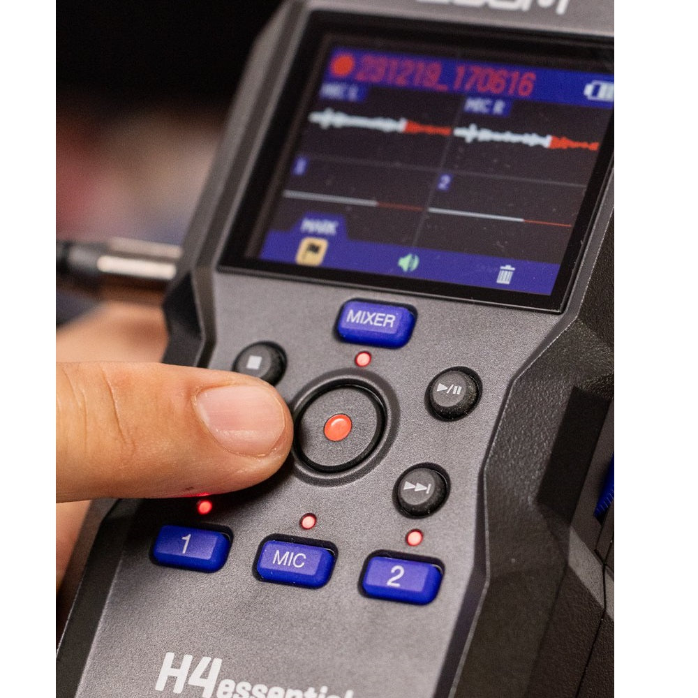 Zoom H4essential 4-Track 32-Bit Float Portable Audio Recorder thumbnail 2