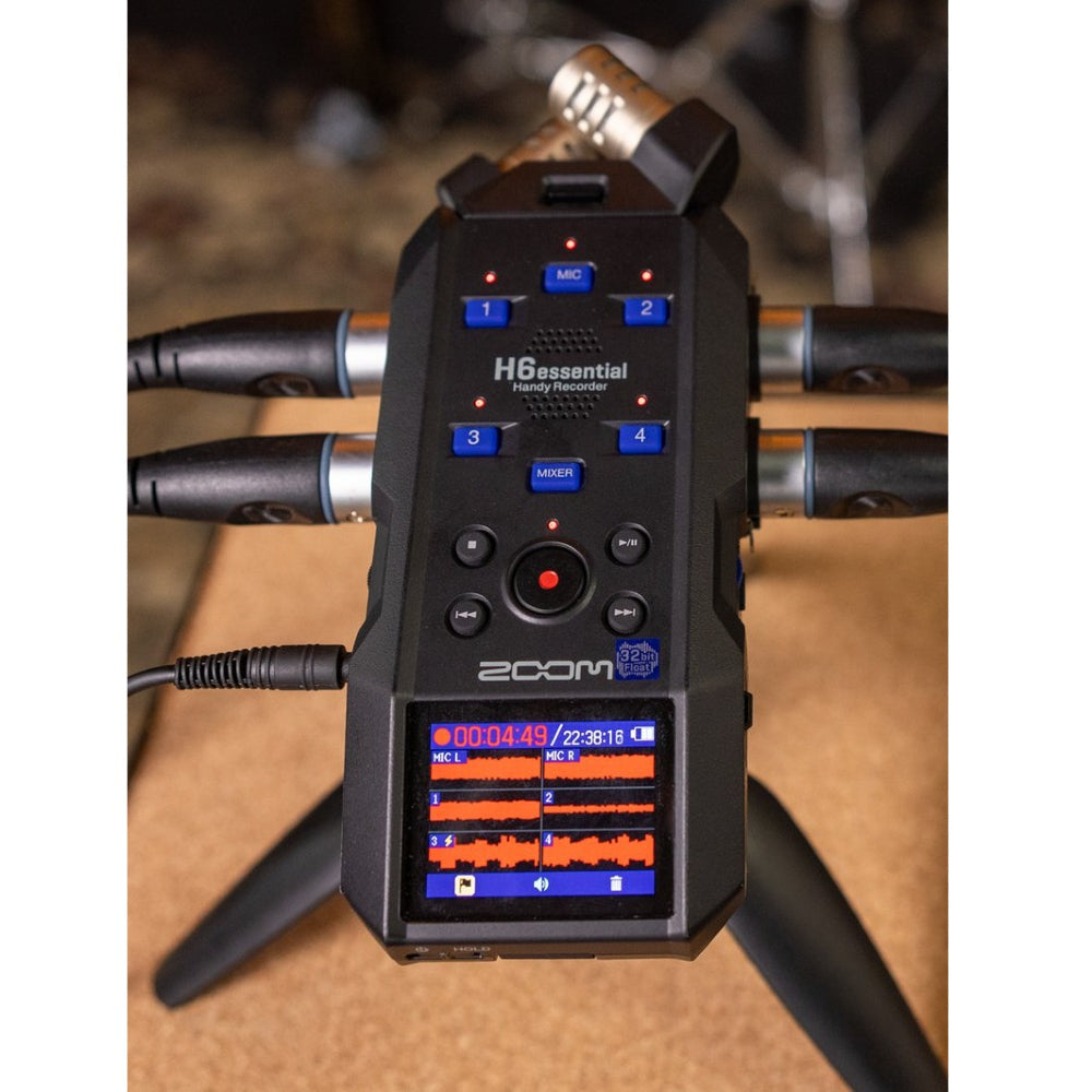 Zoom H6essential 6-Track 32-Bit Float Portable Audio Recorder thumbnail 2