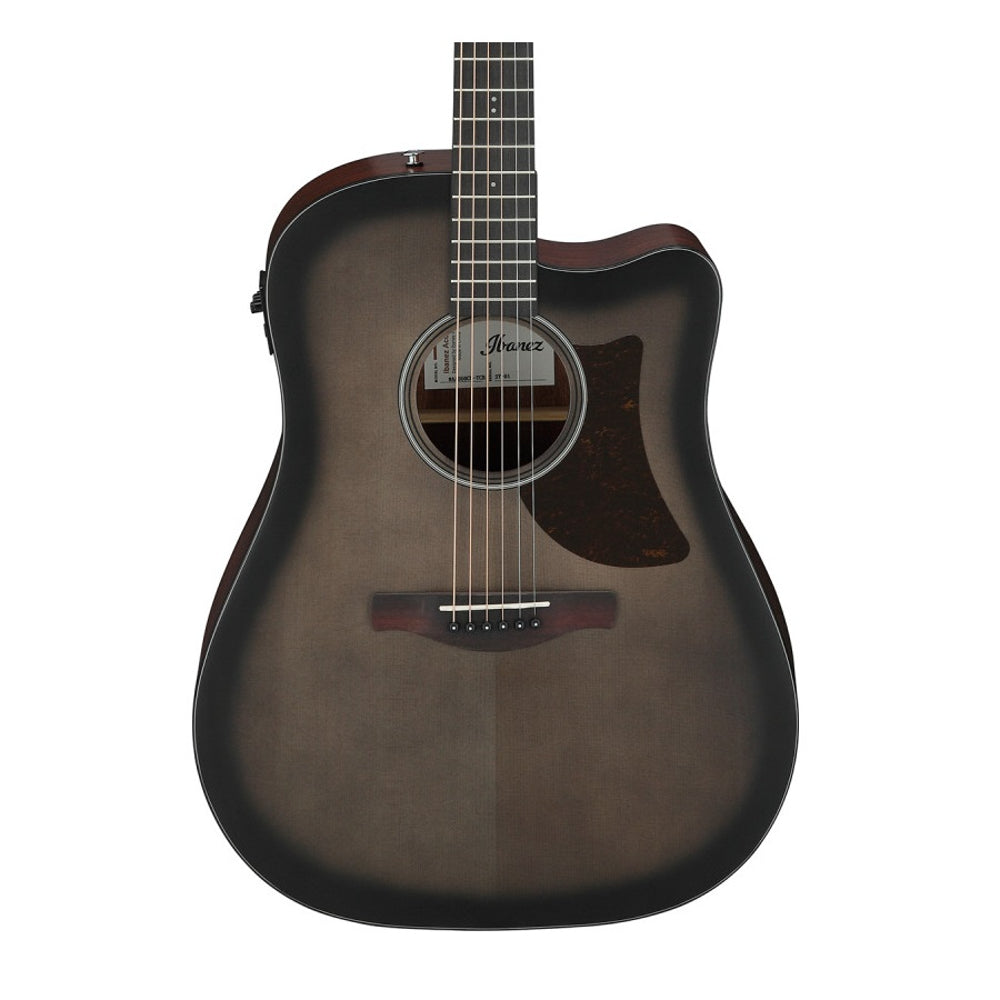 Ibanez Advanced Acoustic AAD50CE-TCB 41.5" Inch Grand Dreadnought with Advanced Access Cutaway body Acoustic-electric Guitar - Transparent Charcoal Burst thumbnail 2
