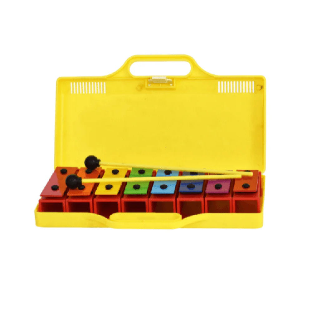Maxtone BLC-8H 8 Notes Diatonic Metallophone With Case 8-Tone (C-C) image 1