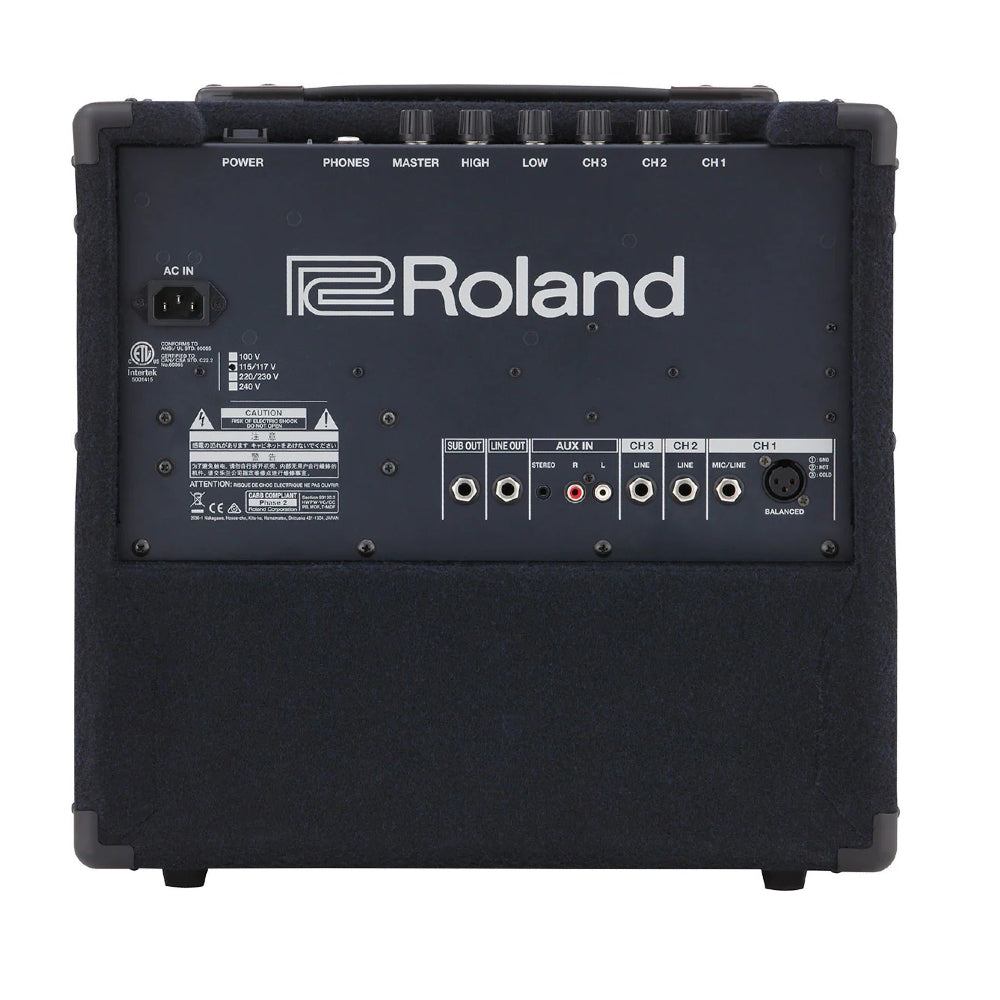 Roland KC-80 3-Channel 50 - Watts Combo Keyboard Amplifier thumbnail 3