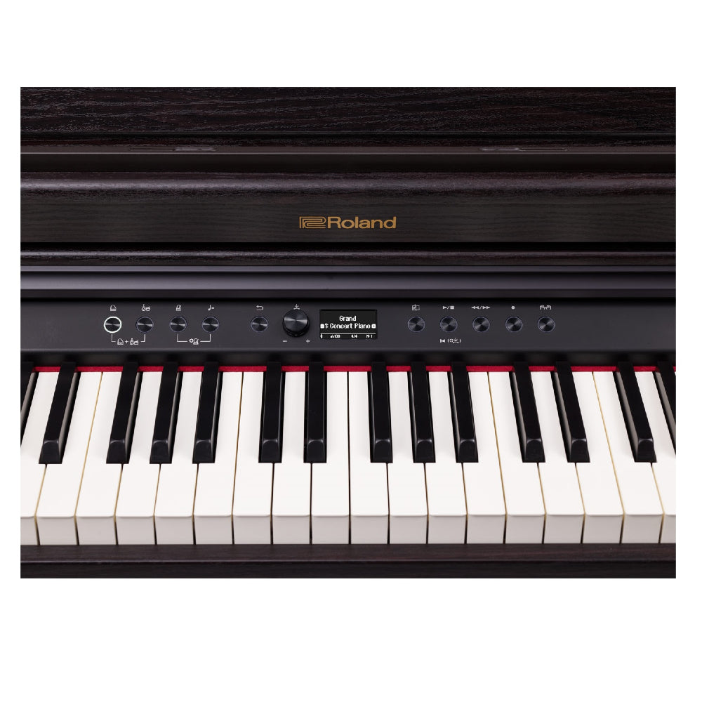 Roland RP701 88-Key PHA-4 Standard Dark Rosewood Classic Digital Piano with Stand thumbnail 4