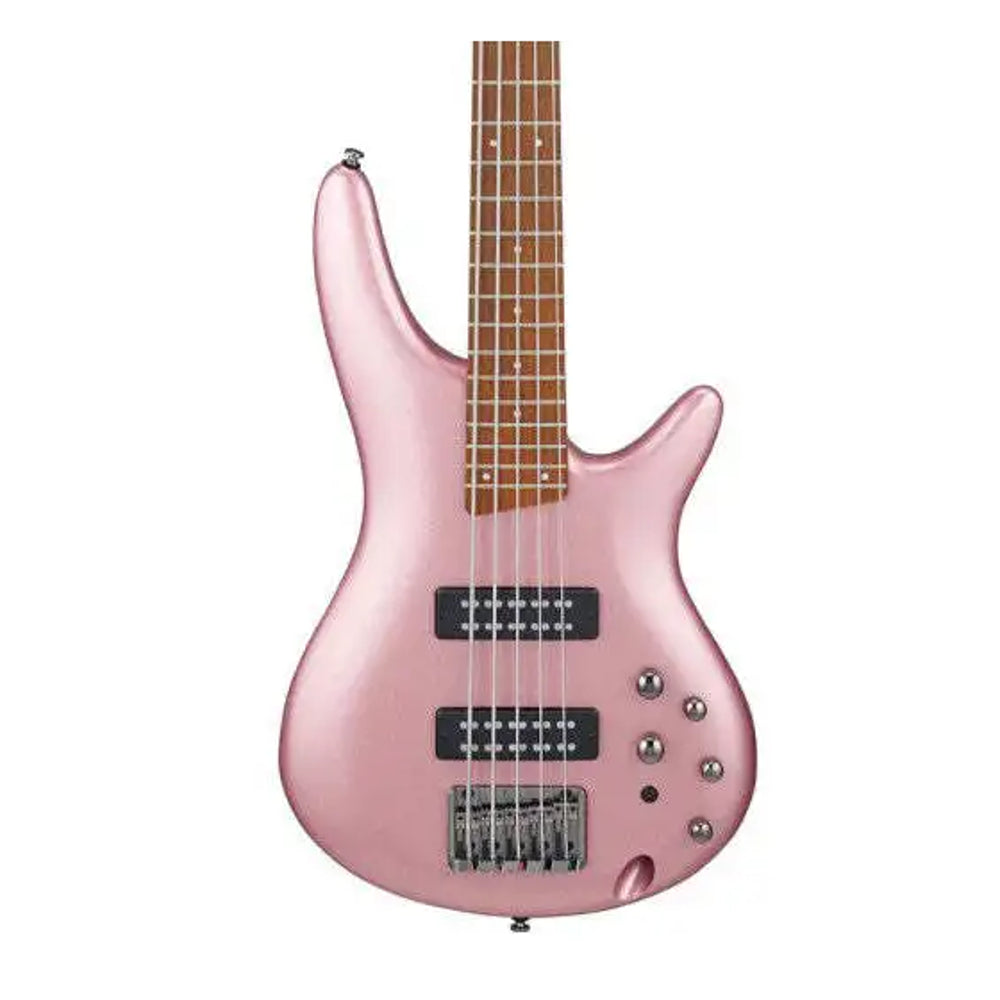 Ibanez SR305E PGM 5-String Electric Bass Guitar Pink Gold Metallic thumbnail 2