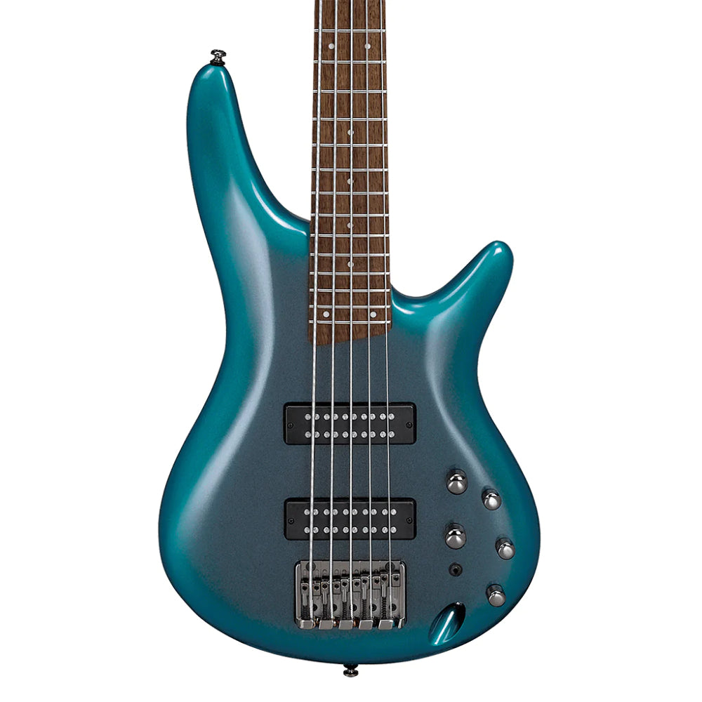 Ibanez SR305E CUB 5-String Electric Bass Guitar - Cerulean Aura Burst thumbnail 2