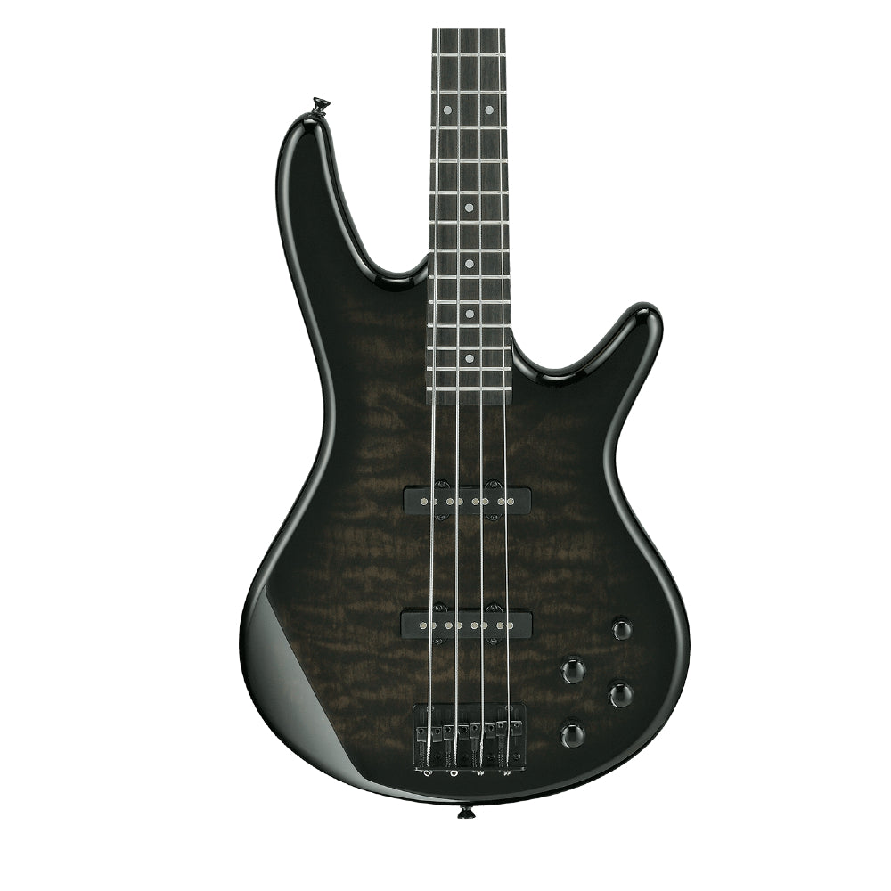 Ibanez Gio Series GSR280QA TKS 4-String Electric Bass Guitar - Transparent black sunburst thumbnail 2