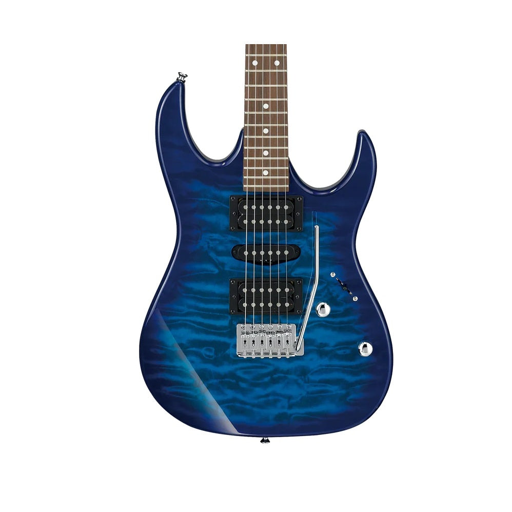 Ibanez Gio Series GRX70QA TBB Electric Guitar - Transparent Blue Burst thumbnail 2