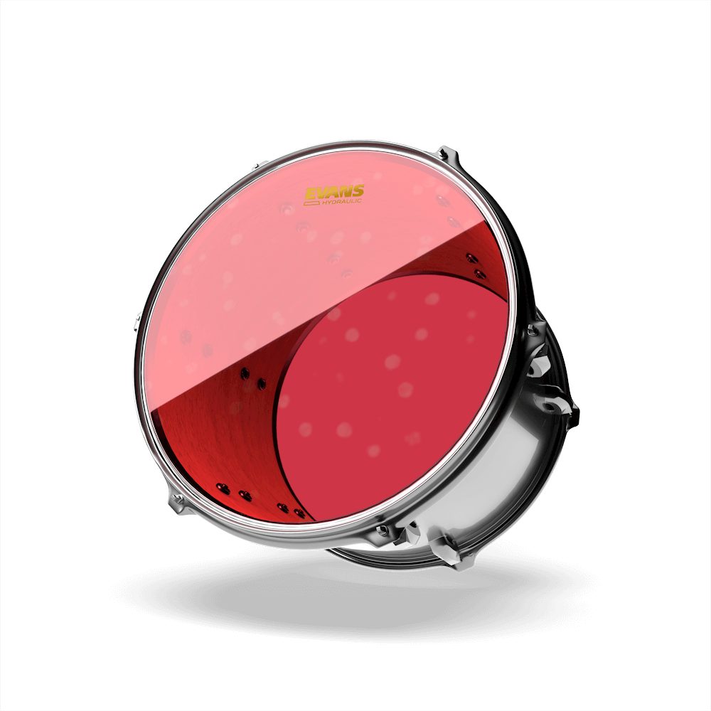 Evans TT16HR Hydraulic Red Drumhead 16 inch thumbnail 2