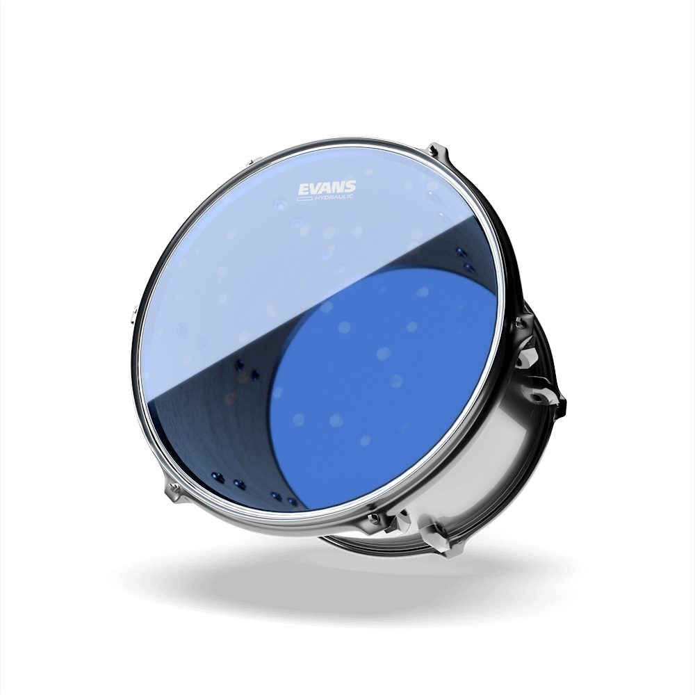 Evans TT10HB Hydraulic Blue Drumhead 10 inch thumbnail 2