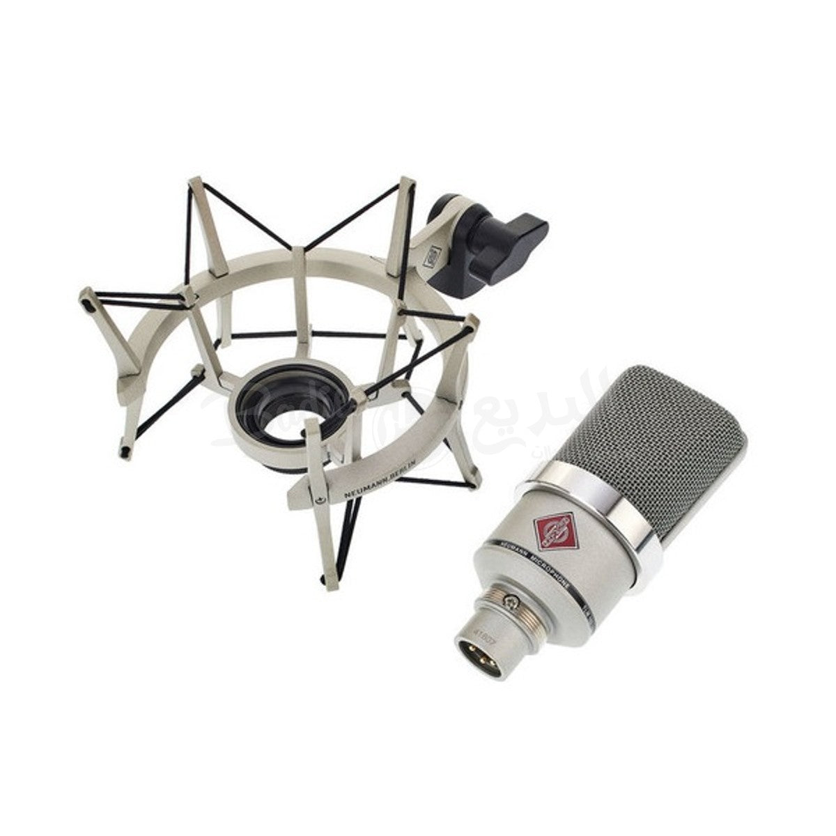 Neumann TLM 102 Studio Set Cardioid Large Diaphragm Condenser Microphone with Shock Mount (Nickel) thumbnail 2