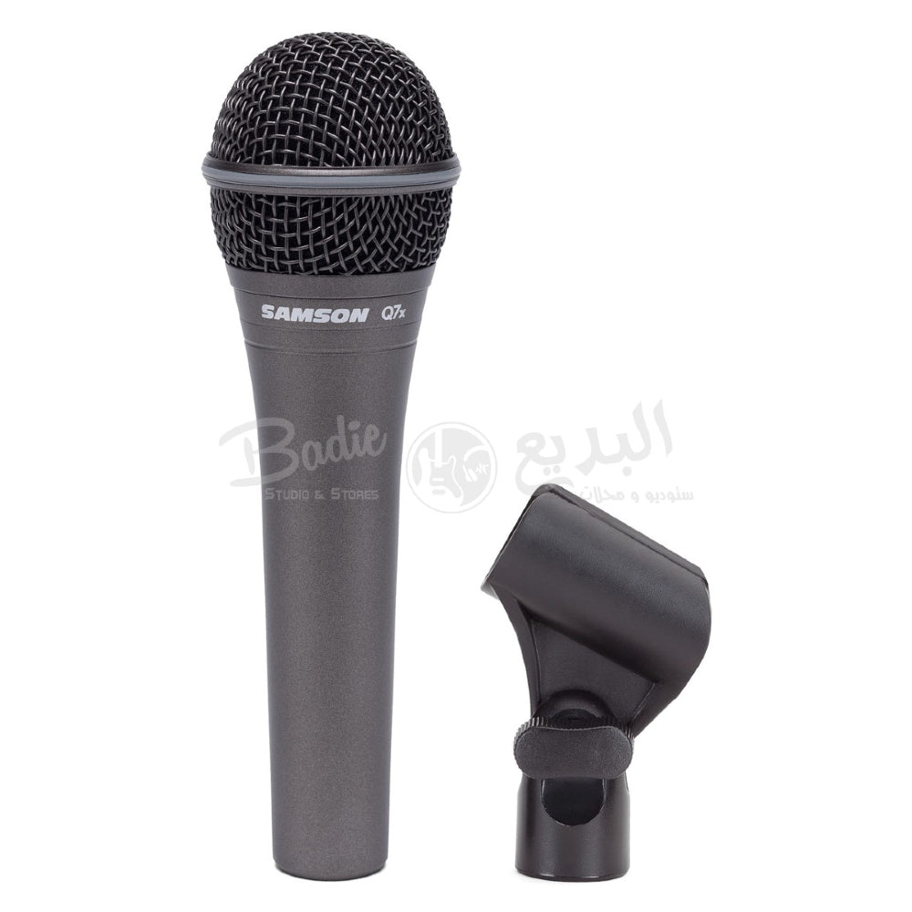 Samson Q7x Supercardioid Dynamic Vocal Handheld Microphone - Note: Microphone Cable Sold Separately thumbnail 2