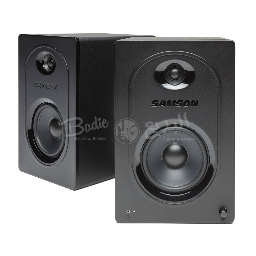 Samson MediaOne M50K 50 - Watts Powered Studio Monitors (Pair) image 1