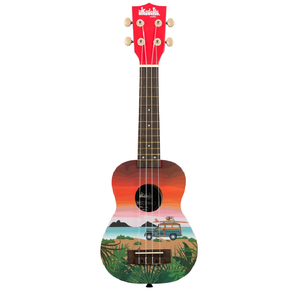 Ukadelic UK-SURFARI - 21.5" Inch Soprano Ukulele image 1